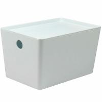 Контейнер д/хранения 5,5л Versa белый M /51032/14шт/VERDE