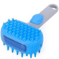Щетка для купания двойная с дозатором 13х7,5см РФ-15 голубой