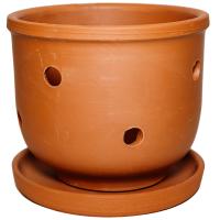 Терракот Орхидея 181-1 v-1л,h-11;D-14