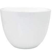 Кашпо Орфей 3,5л белый с вставкой 20*15см ОРф20-10 /4шт/ЛГ