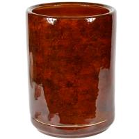 Цилиндр кашпо 29л коричневый