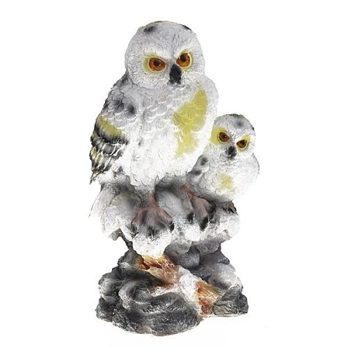 Две полярные совы H38,5см 123273