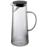 Кувшин 1,2л Aroma рельефного стекла крышка-фильтр 106482 /12шт/Leonord