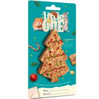 Лакомство д/грыз Литтл Ван д/хомяков,крыс,мышей и песчанок Новогодняя елочка 45гр НГ/6шт/32480 ЧЗ