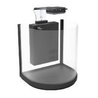 Аквариум дуговой Atman BGT-30 черный 16л 30,4*23*29см