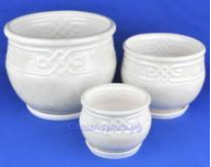 Афина из 3-х белый