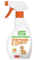 Спрей Умный Приучение к туалету для кошек 200мл
