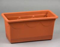 Балконный ящик 31см Верона терракотовый 07031