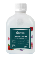 Гумат калия Суфлер марка ВР 2,5% для Цветочно-декоративных 250мл Гумат калия Суфлер марка ВР 2,5% для Цветочно-декоративных 250мл