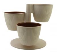 Каскад цветочный Пирамида 1,8л пудра