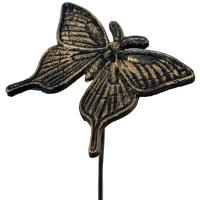 Стикер садовый РЗДИ БАБОЧКА бронза
