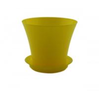 Кашпо Сити 0,7л желтый С11-40 