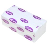 Полотенце бумажное листовое 1 слой "Plushe Light" V-сложение 200 листов/20шт/18482