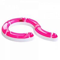 Игрушка для кошек Лабиринт тонель-трасформер с мячиком 38,7*38*7*5,6см ДИ1110