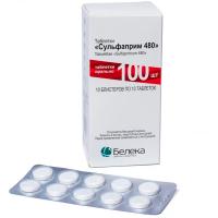 П Сульфаприм-480 БТ 100таб/10шт/Беларусь 