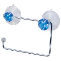 Держатель для туалетной бумаги Бриллиант на присосках металл 311455