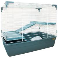 Клетка д/круп.грыз (кролик) N1 ДКкR2-2Т с 2-мя полками 69*44,5*59см розовый/2шт/Евро