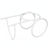 Подставка Настольная РЗДИ Тачка мини 1 горшок белая