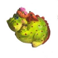 Девочка-дракоша (зеленый) L7.5W6H6 716345/SGD002