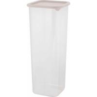 Емкость д/сыпуч. 1,9л Sugar&Spice квадрат. латте с гибкой крышкой SE1686 /8шт/ПР