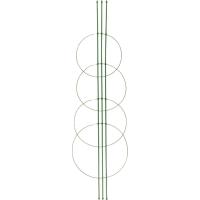 Поддержка д/растений круглая 4 кольца 120см 985444 /12шт/96шт/ Park
