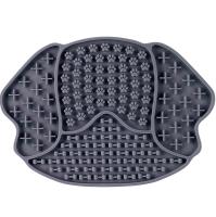 Коврик лизательный д/животных силикон Пёс серый 21,5*15*8см/30241016/Триол