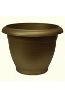 Кашпо Терра 2,3л золотой