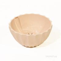 Кашпо Ракушка 2,4л жемчуг со вставкой 