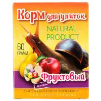Корм для улиток фруктовый 60гр