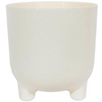 Кашпо Фита 4,3л ванильный с вставкой 19*20см ФИ19-31 /8шт/ЛГ