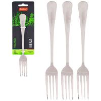 Набор вилок столовых MILANO (3шт) нерж. сталь 2мм/10шт/007294/Mallony