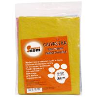 Салфетка для уборки 30*38см (3шт) вискоза 310215