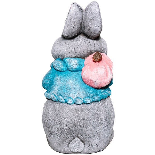 Кролик Пу пухлик серый 29см Ф325