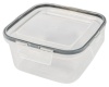 Контейнер для пищевых продуктов 1,1л квадрат. герметичный с защелками /06341 
