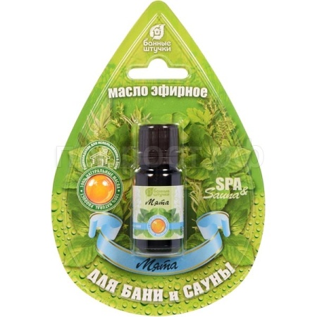 Эфирное масло Банные штучки 10мл мята блистер 32212/20шт/Профит
