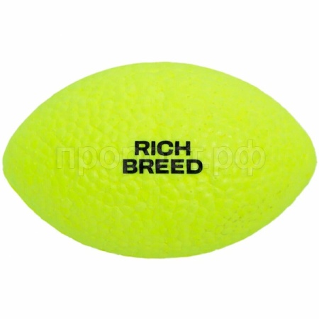 Игрушка с Мяч регби E-TPU 15х9х8 ИС-23 салатовый