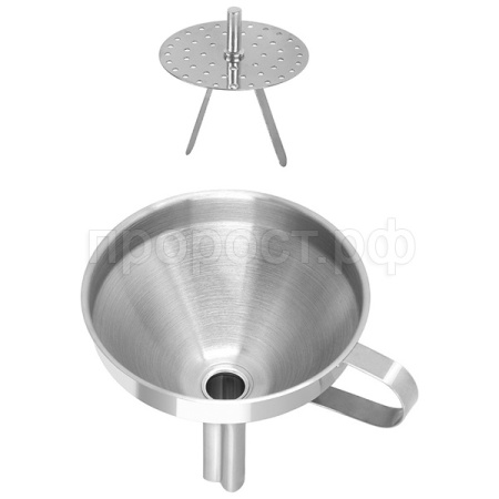 Воронка из нерж. стали Domestico D10,5см с фильтром 108959 /48шт/Mallony