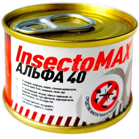 Шашка InsectoMAX Альфа 40 (альфа-циперметрин) 40гр Пироспецэффект 