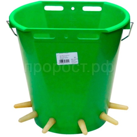 Ведро для кормления ягнят,козлят 6 сосок с клапанами/271/