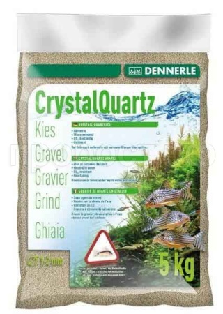 Грунты Dennerle Crystal Quartz природный белый 1-2мм 5кг/1743 Грунты Dennerle Crystal Quartz природный белый 1-2мм 5кг/1743