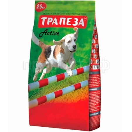 Собаки Трапеза Active для активных пород 2,5кг*4шт сухой/3099/ЧЗ