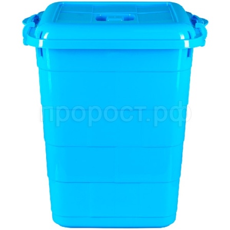 Бак 35л Bricks голубой 01008
