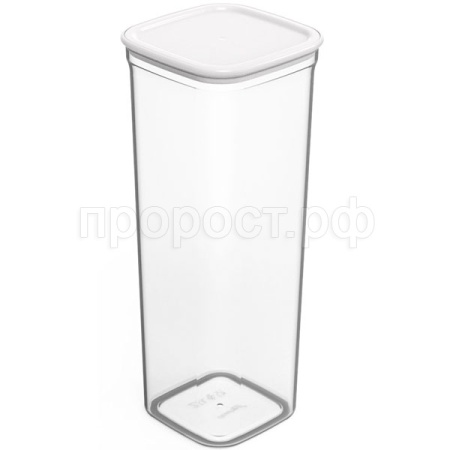 Контейнер д/сыпуч. прод. 2л Смарт белый С415БЕЛ /15шт/Мартика