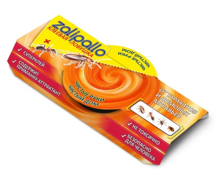 Ловушка от тараканов Zalipallo клеевая домик