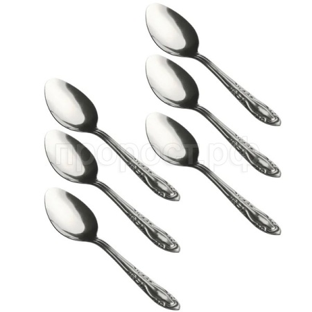 Ложка чайная (6шт) нерж. 0,7мм AST-001-ЛЧ-6 /160шт/ASTELL