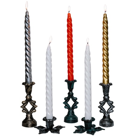 ДЕКОР Подсвечник Ампир антик зеленый РЗДИ/1шт