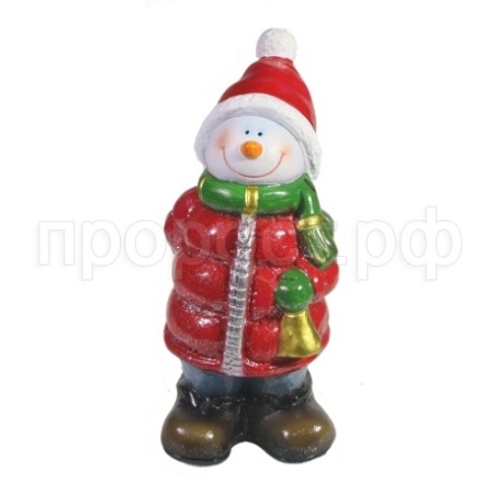 Снеговик с колокольчиком L9W9H20 714180