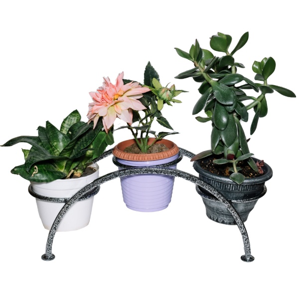 Подставка Настольная РЗДИ Дуга 3 гор серебро