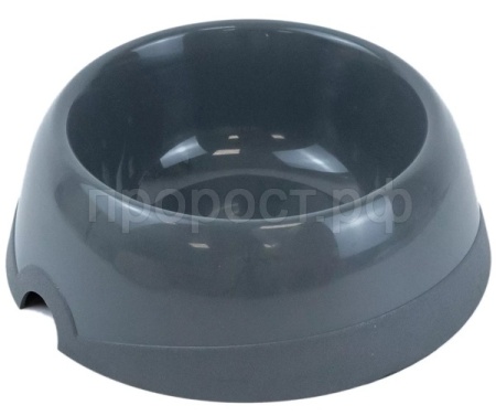 Миска одинарная пластик №7 3,5л/2307серая/Дарэлл