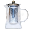Чайник-заварник 0,75л Кувшин квадрат стекло с ситечком метал. AST-006-Н-703 /60шт/ASTELL 